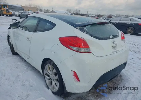 2013 Hyundai Veloster Base W/Gray z USA, uszkodzony, nr VIN KMHTC6ADXDU116759